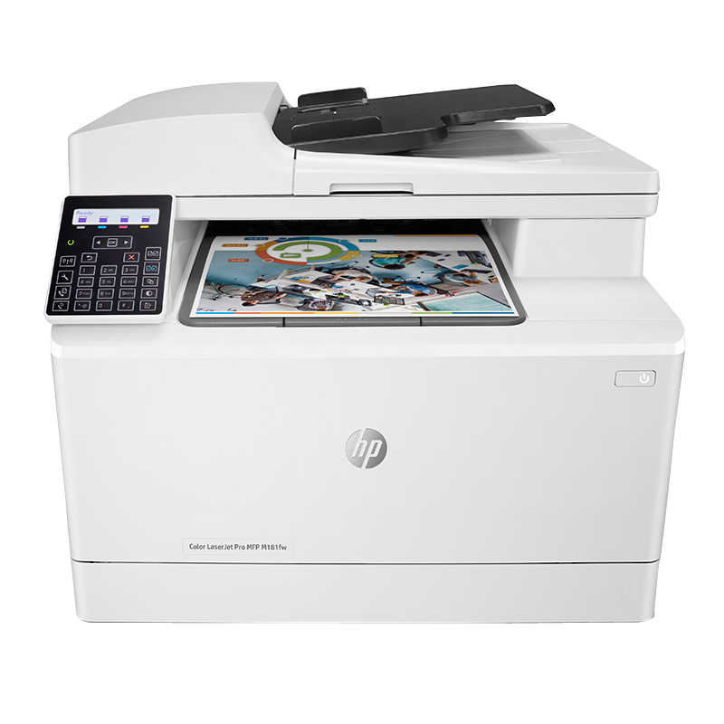 HP Color LaserJet Pro MFP M181FW彩色四合一 多功能激光一体机 
